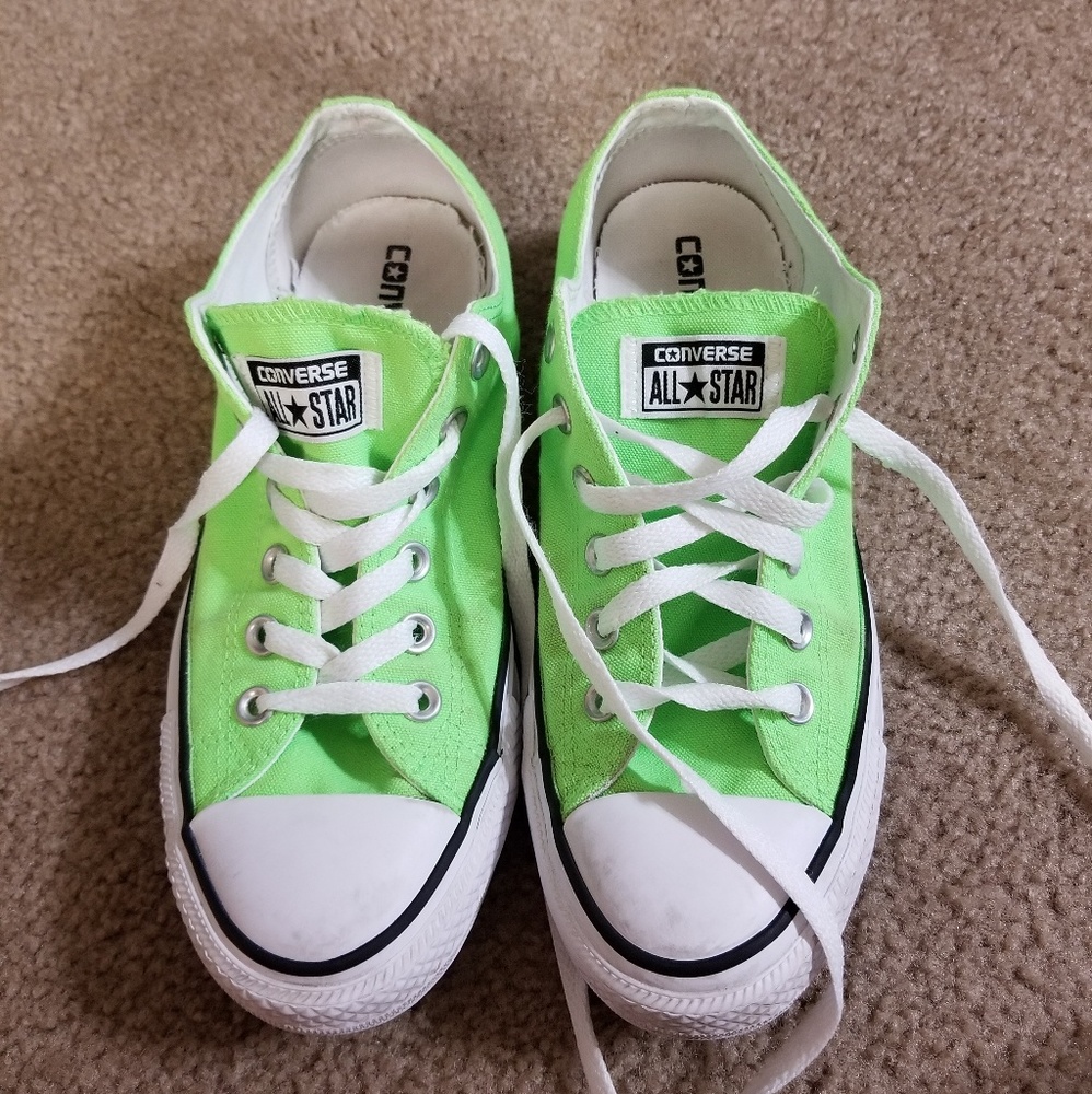 Converse All Stars (Neon Green)